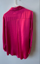 Load image into Gallery viewer, Zara Womens Pink Blouse Long Sleeve Spread Collar Button-Up Shirt Size XS

