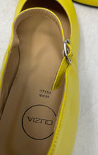 Load image into Gallery viewer, Clizia Womens Yellow Round Toe Block Mary Jane Ballet Flats Size 39
