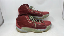 Load image into Gallery viewer, Nike Mens Air Jordan 38 Dark Red Gray Lace-Up Sneakers Shoes Size 15
