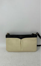 Load image into Gallery viewer, Dooney &amp; Bourke Womens Cream Brown Pebbled Leather Shoulder Bag
