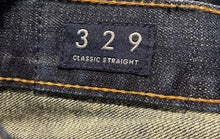Load image into Gallery viewer, Lucky Brand Mens 329 Classic Dark Blue Denim Straight Jeans Sz W42/L32 With Tag
