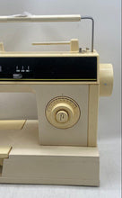Load image into Gallery viewer, Vintage Singer White Portable Heavy Duty Sewing Machine Not Tested
