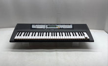 Load image into Gallery viewer, Yamaha Model EZ-200 Gray 61-Keys Electronic Keyboard Damaged Not Tested
