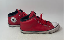 Load image into Gallery viewer, Converse Unisex Chuck Taylor All Star Street Mid Red Black Sneaker Shoes M9 W11

