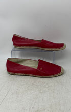 Load image into Gallery viewer, Michael Kors Womens Kendrick Red Slip-On Espadrille Flats Size 10M
