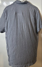 Load image into Gallery viewer, Calvin Klein Jeans Mens Gray Textured Short Sleeve Collared Polo Shirt Size L
