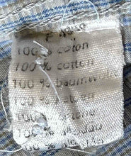 Load image into Gallery viewer, Lacoste Mens Gray Plaid Cotton Short Sleeve Regular Fit Button-Up Shirt Size 46
