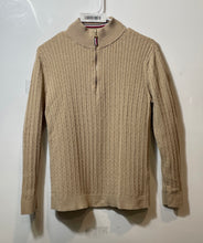 Load image into Gallery viewer, Tommy Hilfiger Womens Beige Long Sleeve Pullover Sweater Size Medium
