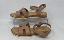 Load image into Gallery viewer, Dolce Vita Womens Brown Open-Toe Wedge Heel Ankle Strap Sandals Size 3
