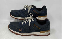 Load image into Gallery viewer, Caterpillar Mens Venward Blue White Composite Toe Lace-Up Work Shoes Size 10
