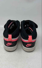 Load image into Gallery viewer, Nike Kids Court Borough Mid 2 White Black Pink Mid Top Sneaker Shoes Size 7Y
