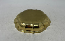 Load image into Gallery viewer, International Solid Brass Giftware Gold-Tone Scalloped Edge Trinket Bowl
