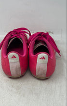 Load image into Gallery viewer, Adidas Kids Goletto VIII FG Pink White Low Top Lace-Up Soccer Cleats Size 2
