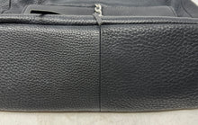 Load image into Gallery viewer, Karl Lagerfeld Womens Black Leather Inner Outer Pockets Shoulder Purse
