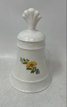 Load image into Gallery viewer, Antique Aynsley The Danbury Mint White Floral Print Collectible Porcelain Bell
