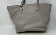 Load image into Gallery viewer, Kate Spade New York Womens Gray Leather Inner Pocket Double Handle Tote Handbag

