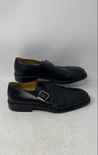Load image into Gallery viewer, Johnston &amp; Murphy Mens Black Leather Buckle Monk Strap Dress Shoes Size 11D
