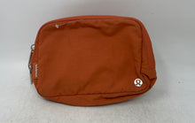 Load image into Gallery viewer, Lululemon Womens Orange Adjustable Strap Zip Top Lined Fanny Pack
