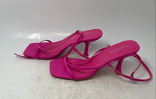Load image into Gallery viewer, Carcuume Womens Camile Pink Open Toe Low Spool Heel Strappy Sandals Size 8
