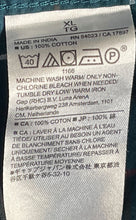 Load image into Gallery viewer, Banana Republic Mens Green Check Cotton Slim Fit Pockets Button-Up Shirt Size XL
