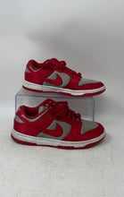 Load image into Gallery viewer, Nike Womens Dunk Low DX5931-001 Red Gray Leather Lace-Up Sneakers Shoes Size 5
