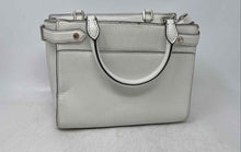 Load image into Gallery viewer, Kate Spade New York Womens Staci White Leather Detachable Strap Satchel Bag

