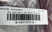 Load image into Gallery viewer, Dan John Mens Red Leather Buckle Double Monk Strap Dress Shoes Size 44
