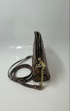 Load image into Gallery viewer, Steve Madden Womens Brown Animal Print Shoulder Crossbody Handbag
