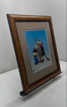 Load image into Gallery viewer, Popeye And Olive Oyl At The Ship's Wheel Decor Limited Edition Wall Art Print

