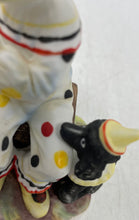 Load image into Gallery viewer, Norman Rockwell Gorham The Runaway Multicolor Clown Boy &amp; Dog Porcelain Figurine
