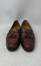 Load image into Gallery viewer, Johnston &amp; Murphy Mens Brown Leather Tassel Slip-On Loafer Shoes Size 13M
