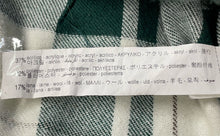 Load image into Gallery viewer, Zara Womens Green Plaid Spread Collar Long Sleeve Shacket Jacket Size Small
