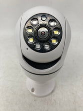 Load image into Gallery viewer, White Portable Classic Wi-Fi Panorama Security Surveillance Camera Not Tested
