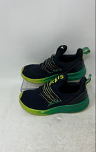 Load image into Gallery viewer, Adidas Kids Lite Racer Adapt 7.0 JR8254 Black Green Sneakers Shoes Size 12K
