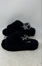 Load image into Gallery viewer, UGG Womens Fluff Yeah Black Slip-On Open Toe Flat Slide Sandals Size 6
