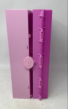 Load image into Gallery viewer, Mattle Pink Glitter Portable Barbie Dream Closet With Clothes &amp; Accessories

