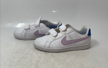 Load image into Gallery viewer, Nike Unisex Kids Court Royale 833536-108 White Leather Sneaker Shoes Size 13C
