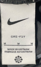 Load image into Gallery viewer, Nike Womens Black Gray Long Sleeve Crew Neck Activewear T-Shirt Size M
