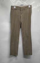 Load image into Gallery viewer, Banana Republic Womens Dark Beige Flat Front The Sloan Fit Dress Pants Size 0P
