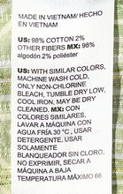Load image into Gallery viewer, Chico's Womens Green Lurex Striped 3/4 Sleeve Split Neck Blouse Top Size 2 12

