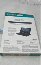 Load image into Gallery viewer, Logitech Ultrathin Wireless Bluetooth Keyboard For iPad Mini Untested
