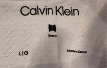 Load image into Gallery viewer, Calvin Klein Mens Pink Short Sleeve Stretch Regular Fit Polo Shirt Size L
