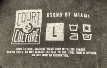 Load image into Gallery viewer, Court Culture Mens Black Cotton Long Sleeve Miami Heat Pullover Sweatshirt Sz L
