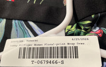 Load image into Gallery viewer, Tommy Hilfiger Womens Multicolor Floral Tie Waist Sleeveless Wrap Dress Size 6
