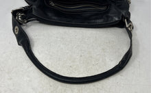 Load image into Gallery viewer, Prune Womens Black Leather Inner Zipped Pocket Single Strap Shoulder Bag

