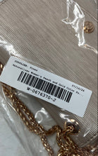 Load image into Gallery viewer, Naturalizer Womens Betty Peach And Gold Chain Strap Formal Crossbody Bag
