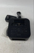 Load image into Gallery viewer, iHome IPL8 Black Sleep Lighting FM Alarm Clock Speaker With Adapter Not Tested
