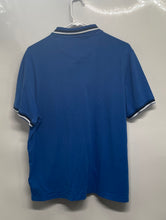Load image into Gallery viewer, Michael Kors Mens Blue Collared Short Sleeve Golf Polo Shirt Size Large

