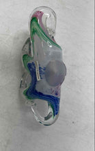 Load image into Gallery viewer, Art Glass Multicolor Abstract Swirl Tableware Kitchen Napkin Holder
