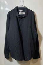 Load image into Gallery viewer, Calvin Klein Mens Black Printed Long Sleeve Collared Button-Up Shirt Size XXL
